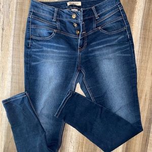 Blue spice hi-rise jeans